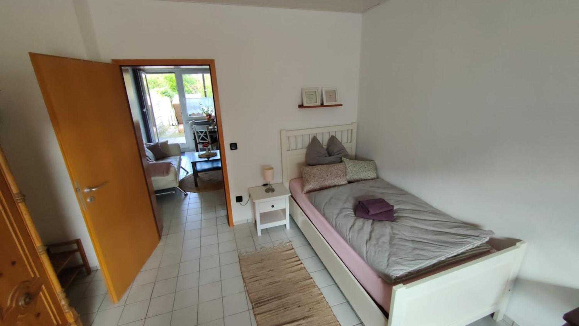 Auszeit Im Pott - Ferienwohnung Lavendel ヘルテン エクステリア 写真